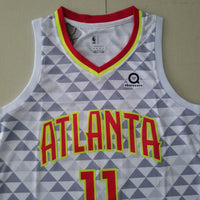 Men's Atlanta Hawks Trae Young #11 White Swingman Player Jersey1