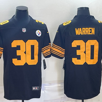 Men's Pittsburgh Steelers Jaylen Warren #30 Black Vapor F.U.S.E. Limited Jersey1