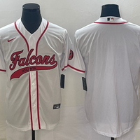 Men's Atlanta Falcons White Blank Jersey1