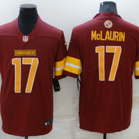 Men's Washington Commanders Terry Mclaurin #17 Red Game Player Jersey1