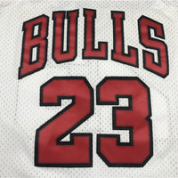 Men's Chicago Bulls Michael Jordan #23 White 1998 All Star Hardwood Classics Authentic Jersey1