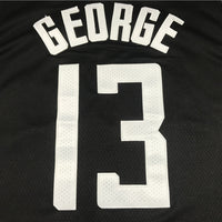 Men's LA Clippers Paul George #13 NBA Dark Blue Classics Jersey1 - City Edition