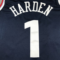 Men's LA Clippers James Harden #1 Navy Swingman Player Jersey1