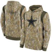 Dallas Cowboys 2021 Salute to Service Camouflage Hoodie - JerseysFreak