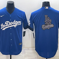 Men's Los Angeles Dodgers1 Blue Authentic Baseball Jersey