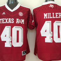 Men's Texas A&M Aggies Von Miller #40 Maroon Player Jersey