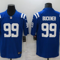 Men's Indianapolis Colts DeForest Buckner #99 Blue Game Jersey1
