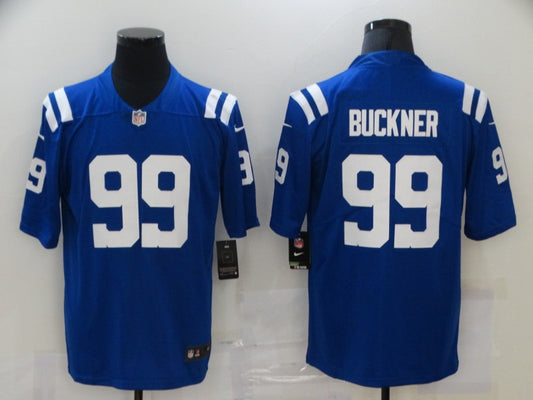 Men's Indianapolis Colts DeForest Buckner #99 Blue Game Jersey1