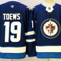 Men's Winnipeg Jets Jonathan Toews #19 Fanatics Navy Player Jersey