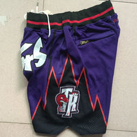 Toronto Raptors Purple Vintage Basketball Shorts - 4