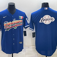 Men's Los Angeles Dodgers Blue Authentic Player Jersey1