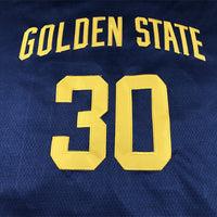 Men's Golden State Warriors Stephen Curry #30 Navy Swingman Jersey1 - Statement Edition