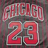 Men's Chicago Bulls Michael Jordan #23 Black Swingman Player Jersey - Statement Edition