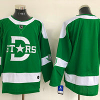 Men's Dallas Stars Green Blank Player Jersey1