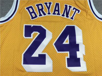 Men's Kobe Bryant Los Angeles Lakers #24 NBA Jersey1 - Retro Yellow