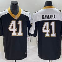 Men's New Orleans Saints Alvin Kamara #41 Black Vapor F.U.S.E. Limited Jersey1
