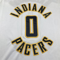 Men's Indiana Pacers Tyrese Haliburton #0 White Swingman Jersey1 - Association Edition