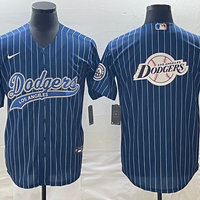 Men's Los Angeles Dodgers Blue Player Jersey1 Joint Edition