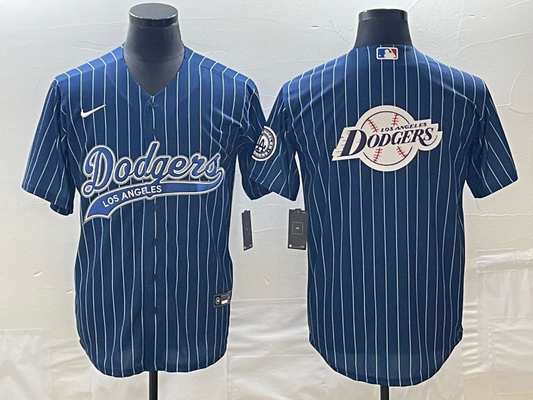 Men's Los Angeles Dodgers Blue Player Jersey1 Joint Edition