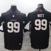 Men's Arizona Cardinals J.J. Watt #99 Black Alternate Game Jersey1