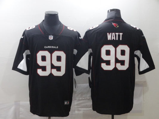 Men's Arizona Cardinals J.J. Watt #99 Black Alternate Game Jersey1
