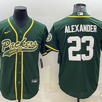 Men's Green Bay Packers Jaire Alexander #23 Green Game Jersey1 Joint Edition