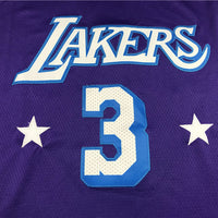 Men's Los Angeles Lakers Anthony Davis #3 Purple Swingman Jersey1 - City Edition