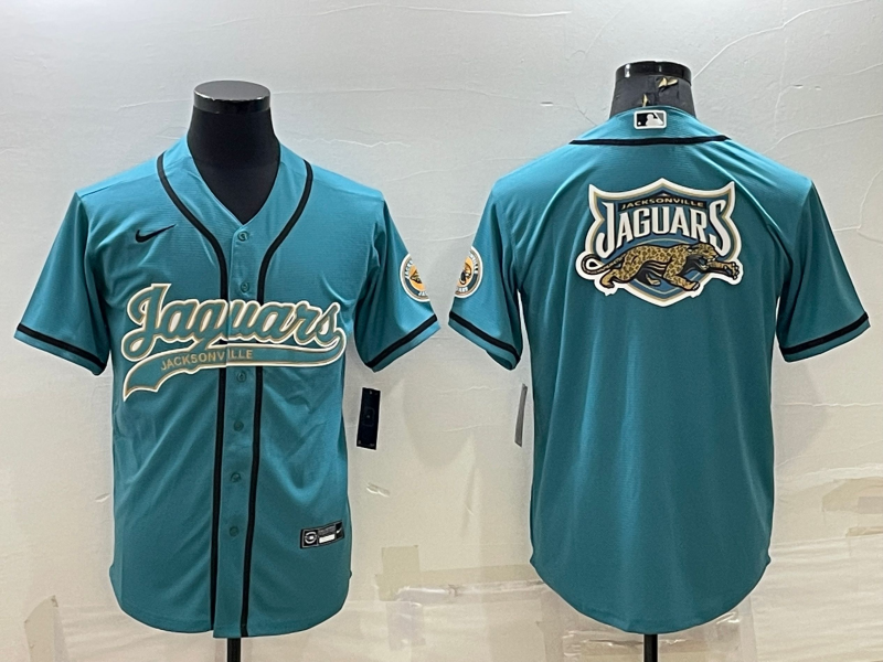 Jacksonville Jaguars Teal Fashion Jersey