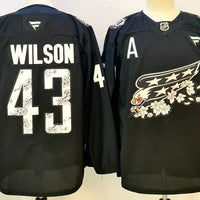 Men's Washington Capitals Tom Wilson #43 Fanatics Black Player Jersey