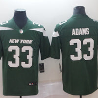 Men's New York Jets Jamal Adams #33 Green Game Jersey1