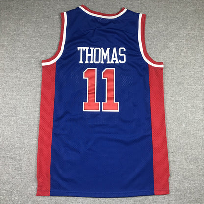 Men's Detroit Pistons Isiah Thomas 1988-89 Hardwood Classics Swingman Jersey1