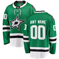 Men's Dallas Stars Green Home Breakaway Custom Jersey1