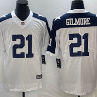 Men's Dallas Cowboys Stephon Gilmore #21 White Game Jersey1