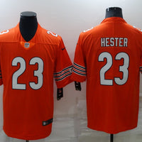 Men's Chicago Bears Devin Hester #23 Orange Game Jersey1