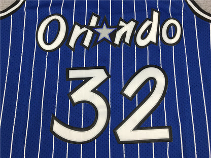Men's Orlando Magic Shaquille O'Neal Blue Classics 1994-95 Swingman Jersey1
