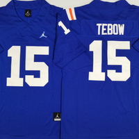 Men's Florida Gators Tim Tebow #15 Royal Replica Jersey