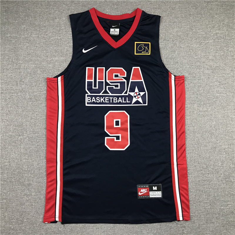 Michael Jordan Team USA Navy Jersey