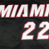 Men's Miami Heat Jimmy Butler #22 Black 2022/23 Swingman Jersey1 - Icon Edition