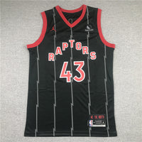 Men's Toronto Raptors Pascal Siakam Black 2020/21 Swingman Jersey1