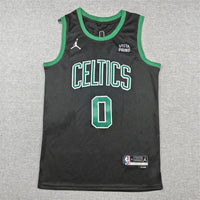 Jayson Tatum #0 Boston Celtics Black Statement Edition Swingman Jersey