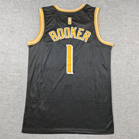 Men's Phoenix Suns Devin Booker #1 Black Select Series Swingman Jersey1