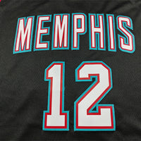 Men's Memphis Grizzlies Ja Morant #12 Black Swingman Jersey - Classic Edition