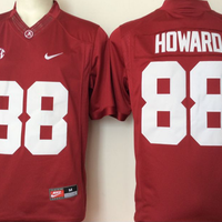 Men's Alabama Crimson Tide OJ Howard #88 Crimson Player Game Jersey