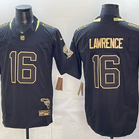Men's Jacksonville Jaguars Trevor Lawrence #16 Black Player Game Jersey