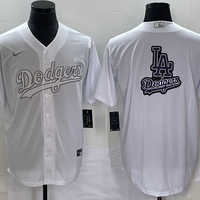 Men's Los Angeles Dodgers White Replica Game Jersey1