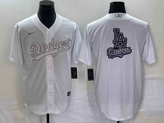 Men's Los Angeles Dodgers White Replica Game Jersey1