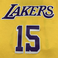 Men's Los Angeles Lakers Austin Reaves #15 Gold 2022/23 Swingman Jersey1 - Icon Edition