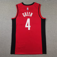 Men's Houston Rockets Jalen Green #4 Red Swingman Jersey1 - Icon Edition