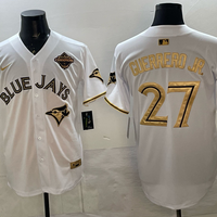 Men's Toronto Blue Jays Vladimir Guerrero Jr. #27 White Limited Player Jersey