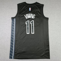 Men's Brooklyn Nets Kyrie Irving #11 Black 2022/23 Statement Edition Swingman Jersey1
